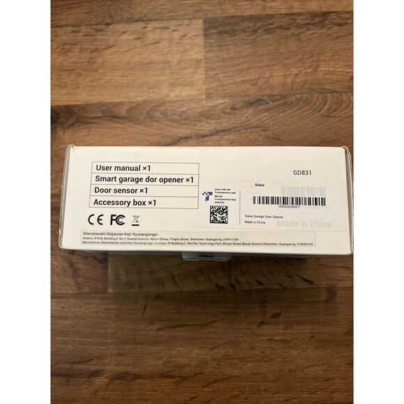 Sieke Smart Garage Door Opener - 2.4G WiFi - White - Picture 6 of 16